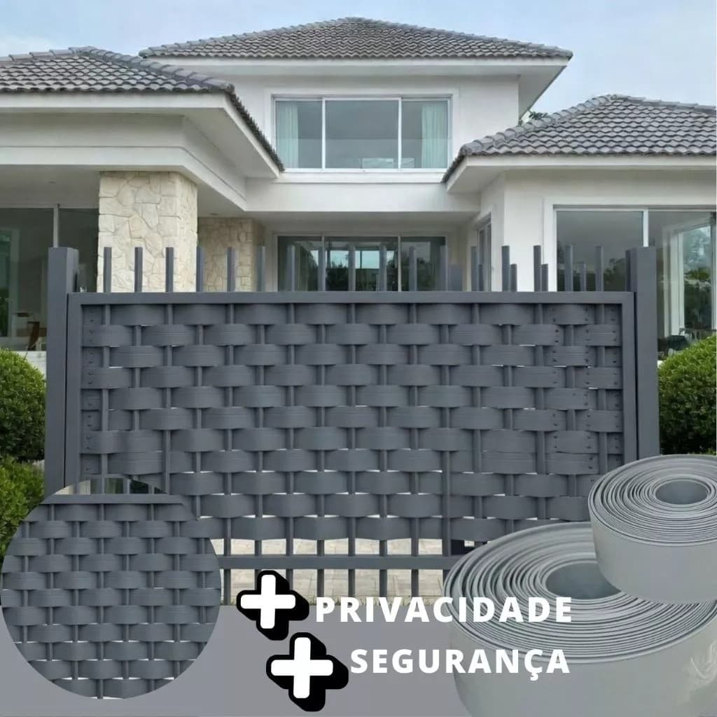Protetor de Portão de 10cm de altura [Rolo+Fixadores+Aplicador]