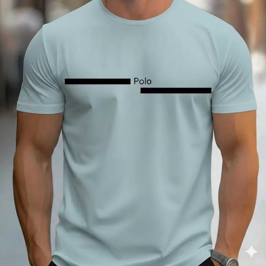 Camiseta Masculina 100% Algodao Estampa POLO envio Full