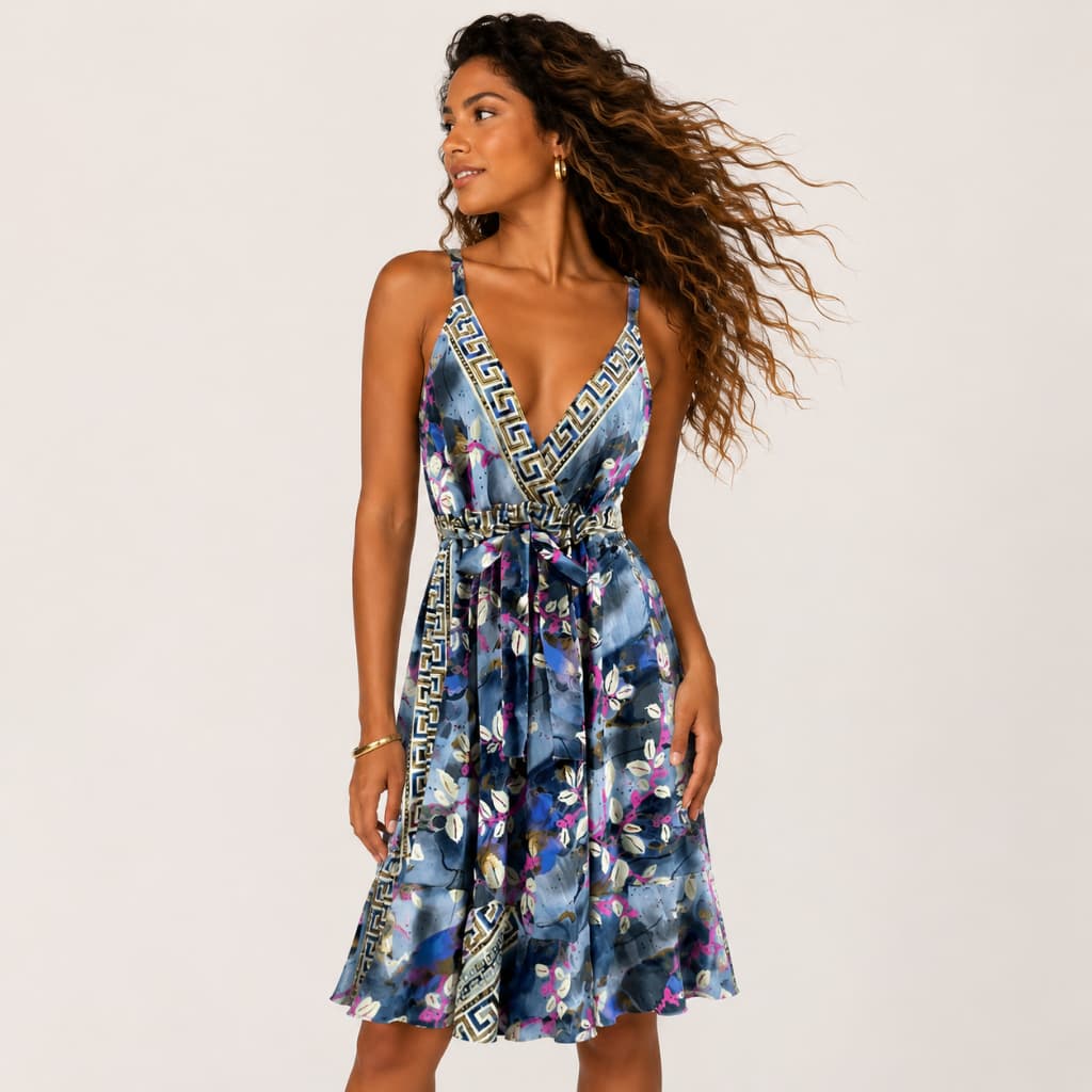 VESTIDO CURTO FEMININO