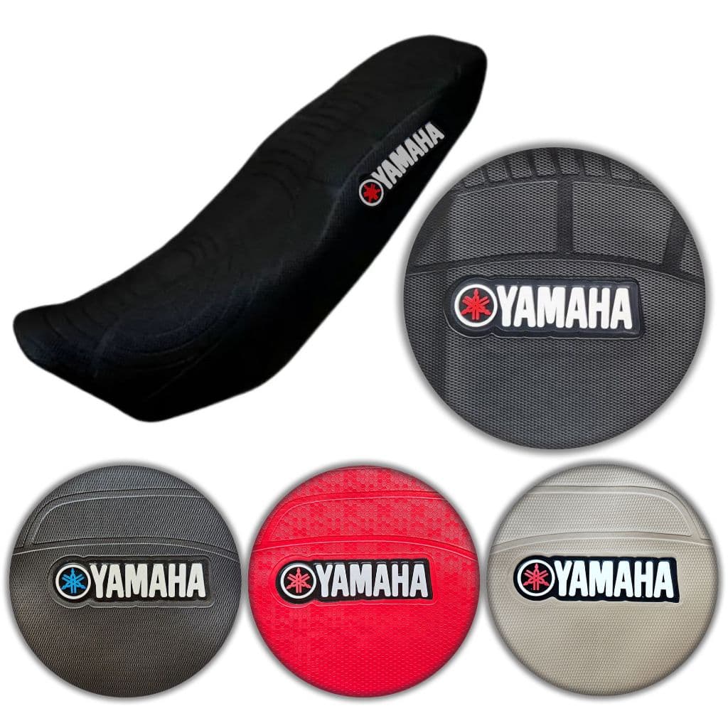 Capa de banco de moto personalizada emborrachada Antiderrapante - Yamaha
