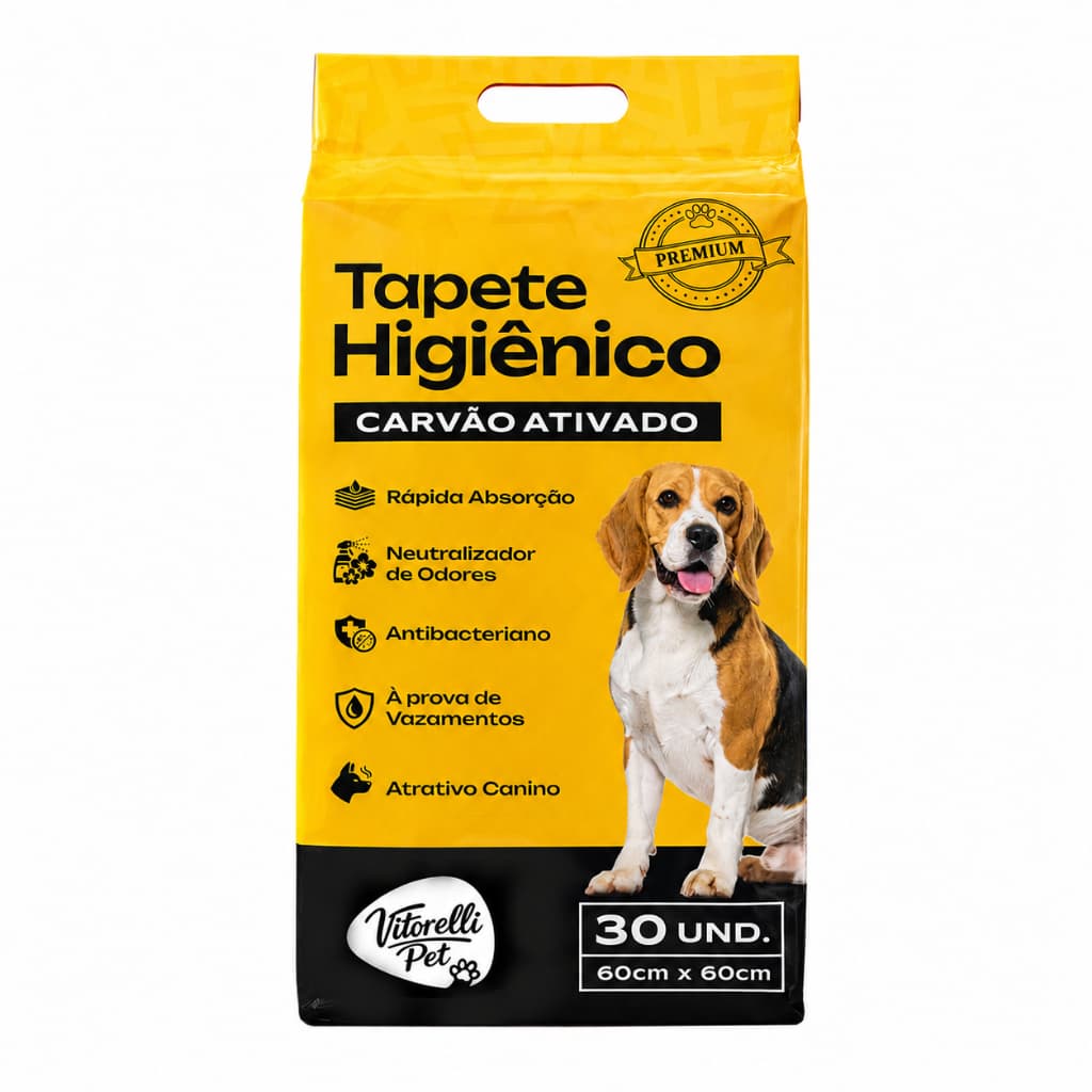 Tapete Higiênico Cachorro 60x60 30un Anti Odor