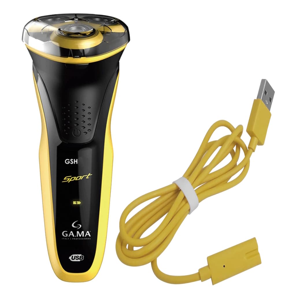 Barbeador Gama Italy Profissional Recarregável Laminas Confort Aparador De Pelos Barba