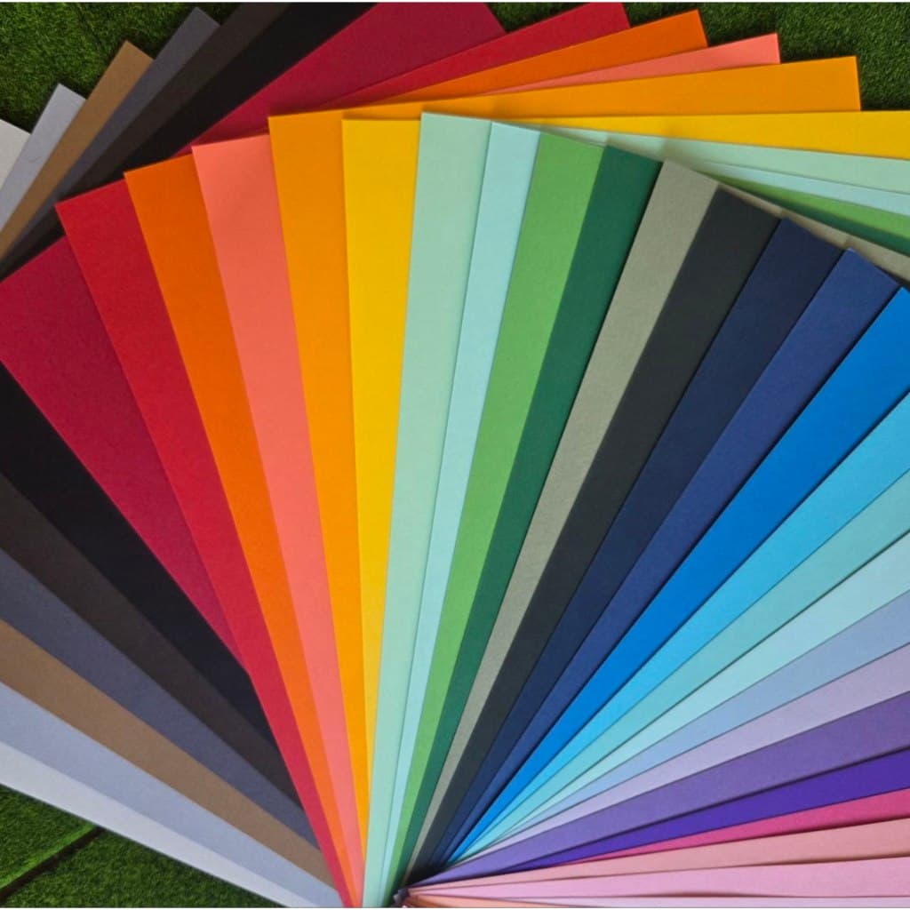 Papel Color Plus A4 180g Cores Variadas Scrapbook Convites Artesanato