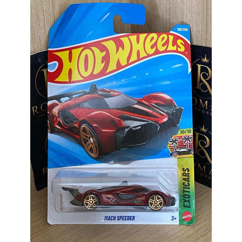 Carrinho Hot Wheels Mach Speeder HW Exoticars Lacre Original Mattel