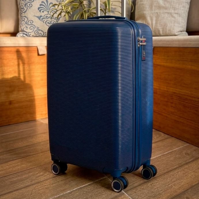 Mala de Bordo P 12KG Olimpia Polipropileno Rodinhas Removíveis (60cm - 55cm) Padrão ANAC Cadeado TSA