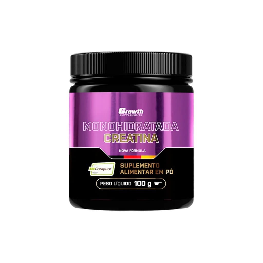 Creatina creapure Monohidratada - Grow 100% pura