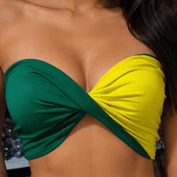Cropped Nozinho Cruzado Tomara Que Caia Top Faixa Estilo Brasil Moda Feminina Sem Alça Confortável