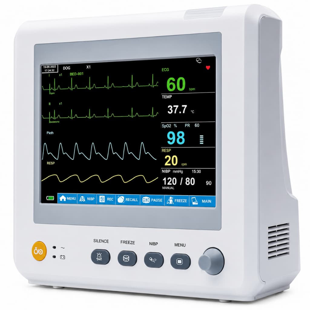Monitor 6 Parametros Digital Bivolt Multiparametros