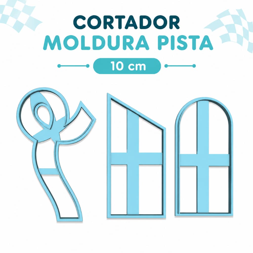 CORTADOR MOLDURA PISTA - 10 CM