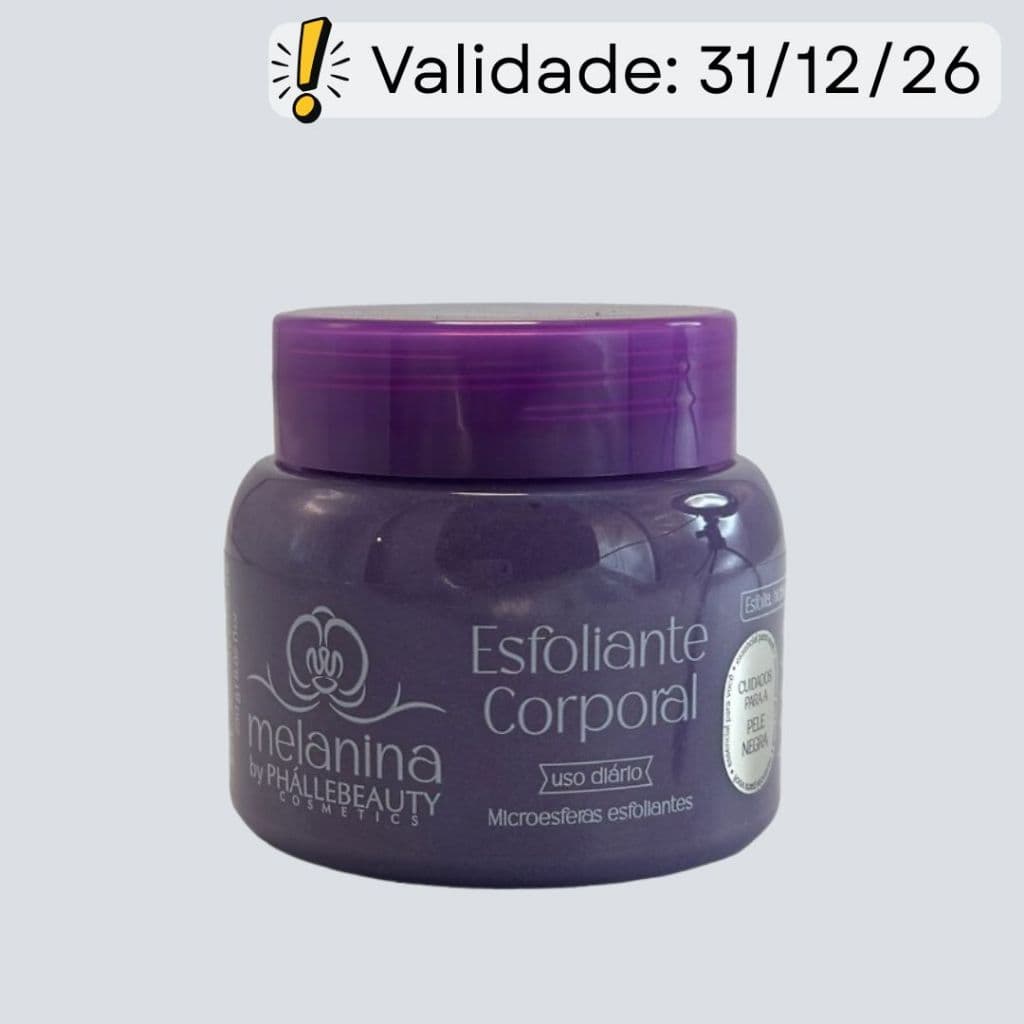 Esfoliante Corporal Melanina 250g - Phállebeauty