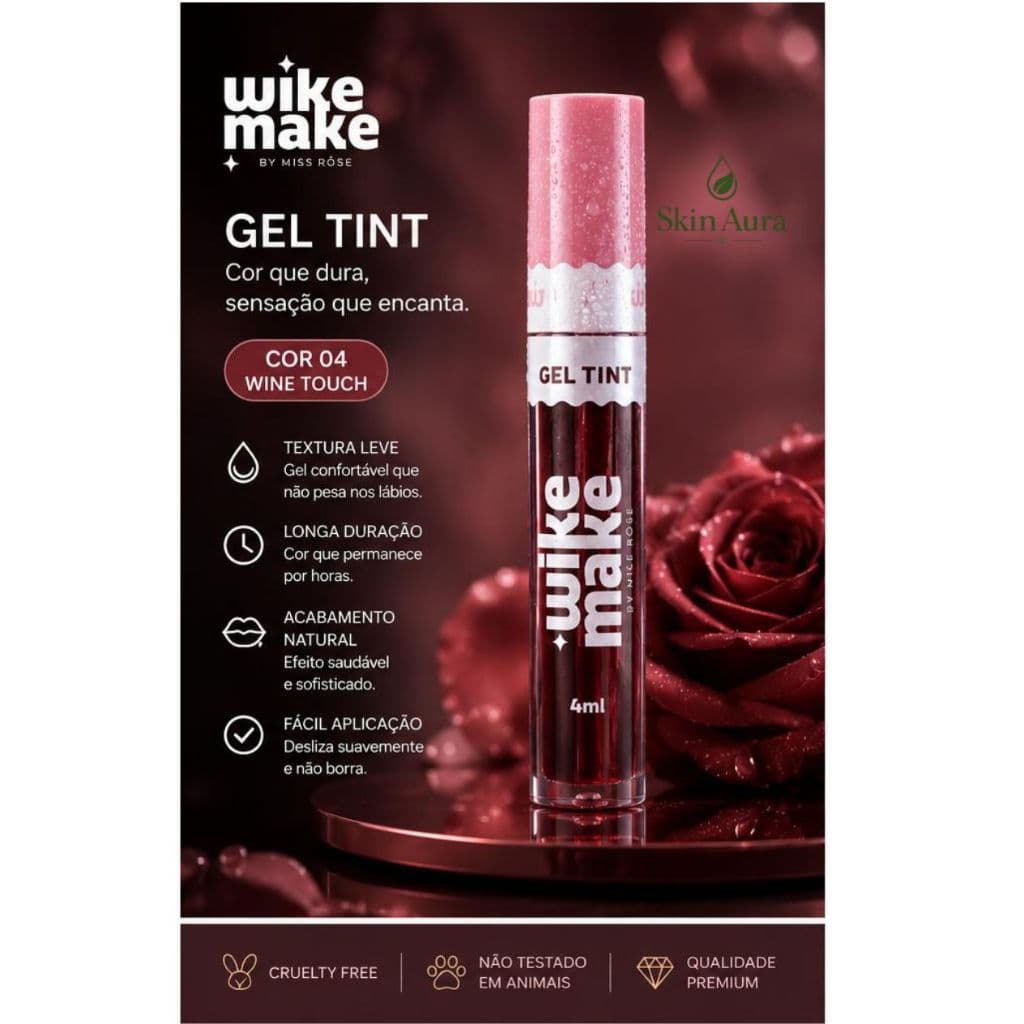 GEL TINT WIKE MAKE BY MISS ROSE – COR 04