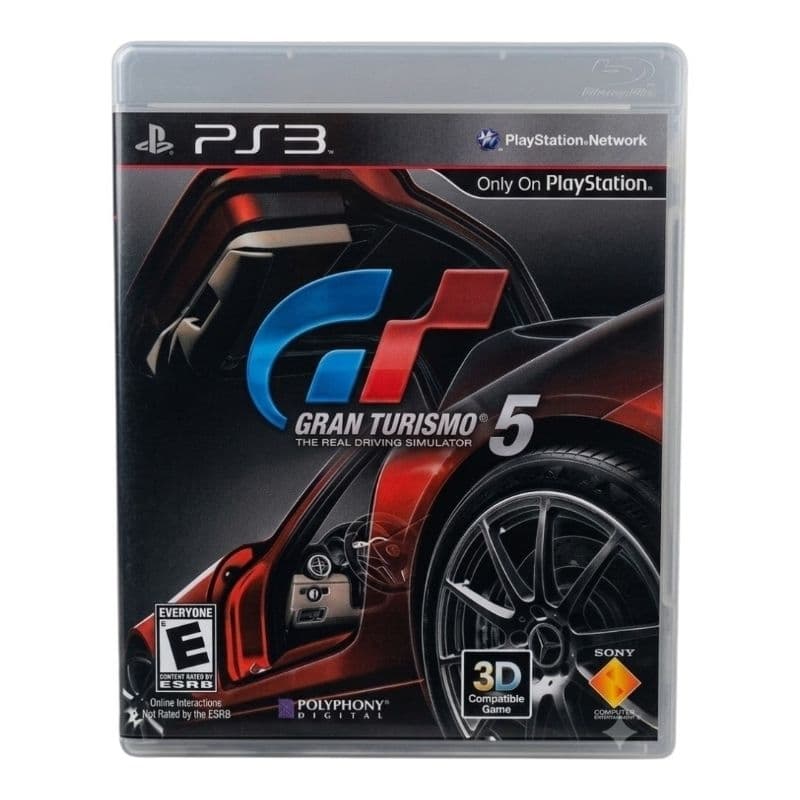 Jogo Gran Turismo 5 PS3 Original Mídia Física Completo com Manual GT5 Playstation 3
