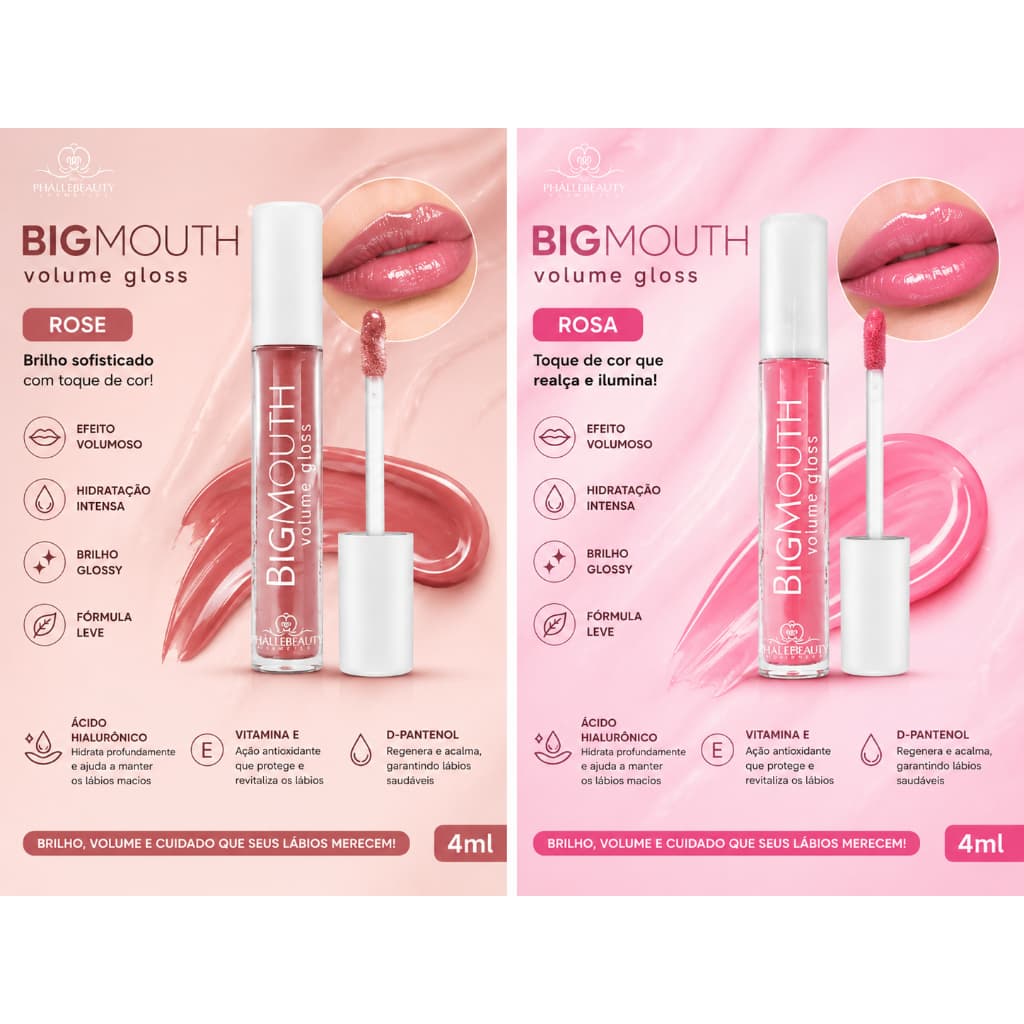 Gloss Labial Volume BigMouth 4ml