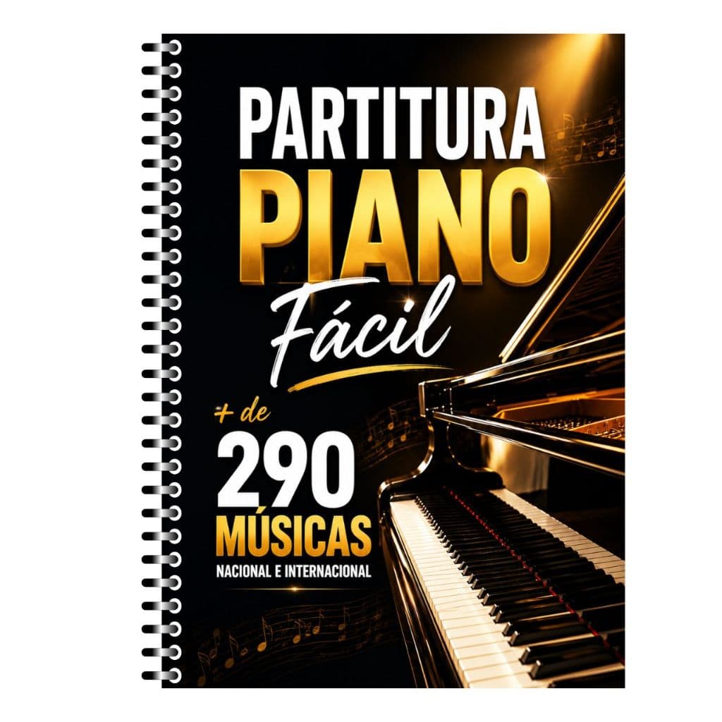 Partituras Piano Fácil +290 Músicas Nacional Internacional