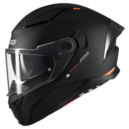 CAPACETE AXXIS PANTHER MONOCOLOR A1 PRETO FOSCO ÓCULOS INTERNO EXCLUSIVO PROMOÇÃO