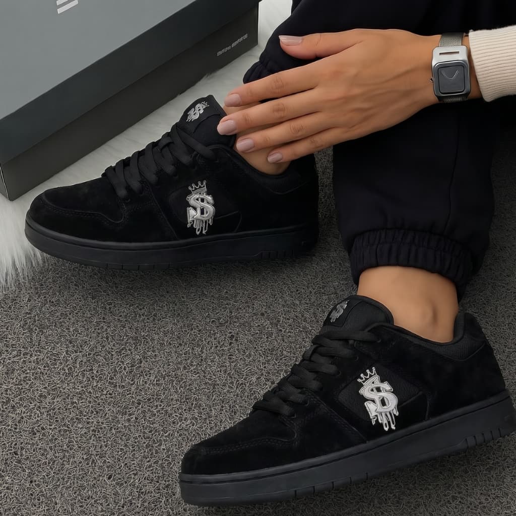 Sapato Masculino Street Que Combina Com Tudo Leve Macio Para Compor Qualquer Visual