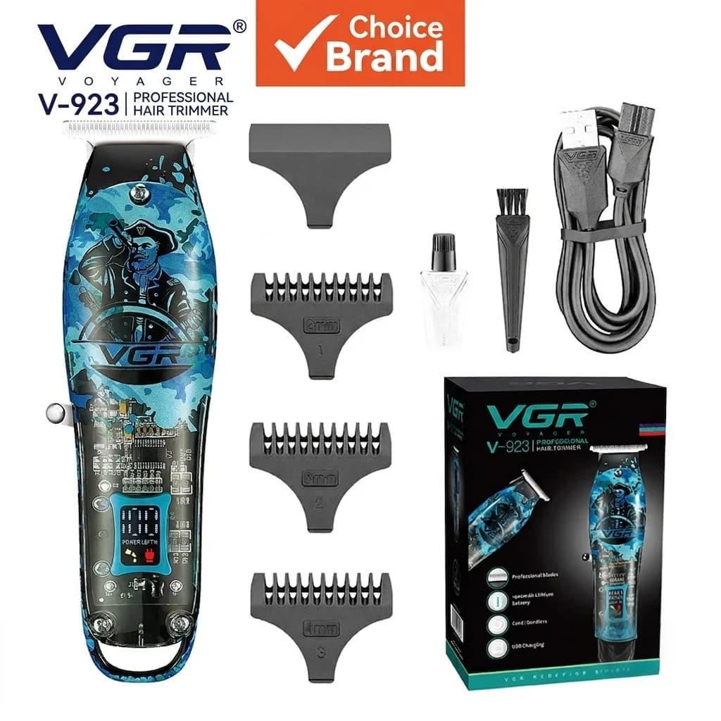 Maquina De Cortar Cabelo Profissional Vgr-685