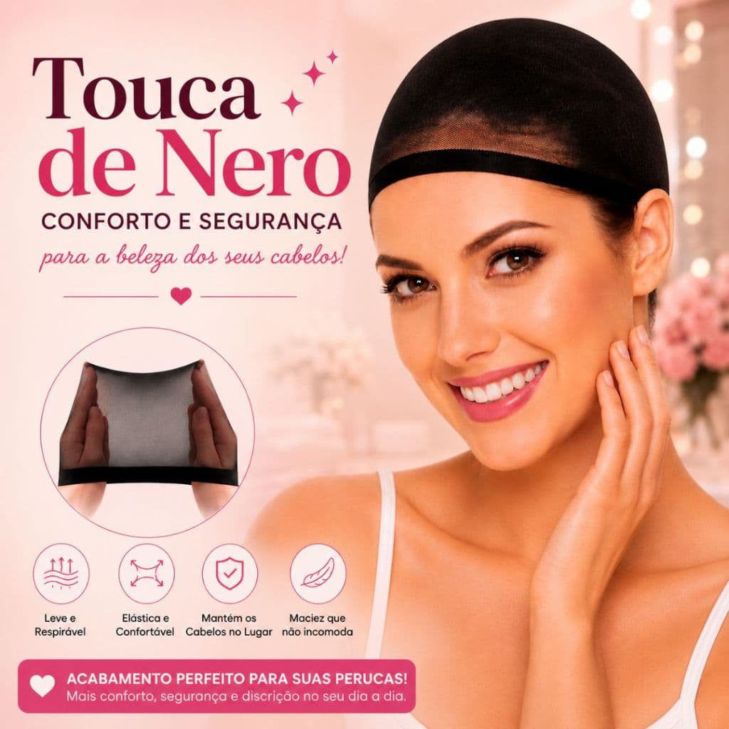 Touca de Nero Touca de Meia 1 Pacote com 2 Unidades