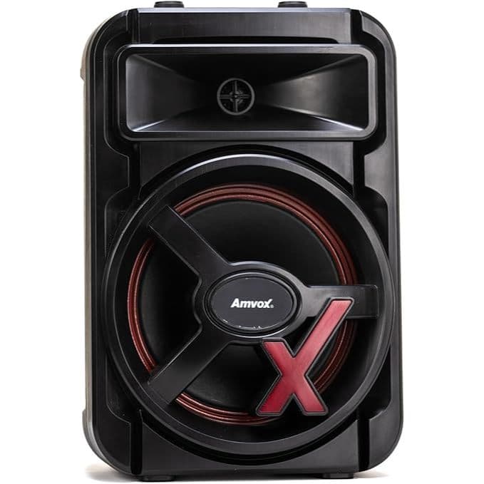 Amvox Caixa de Som Amplificada ACA 251 New X - 250W RMS, Bluetooth, Rádio FM, USB