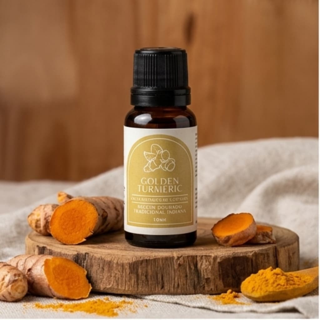 Óleo de Cúrcuma Enfraquecedor de Pelos GOLDEN TURMERIC