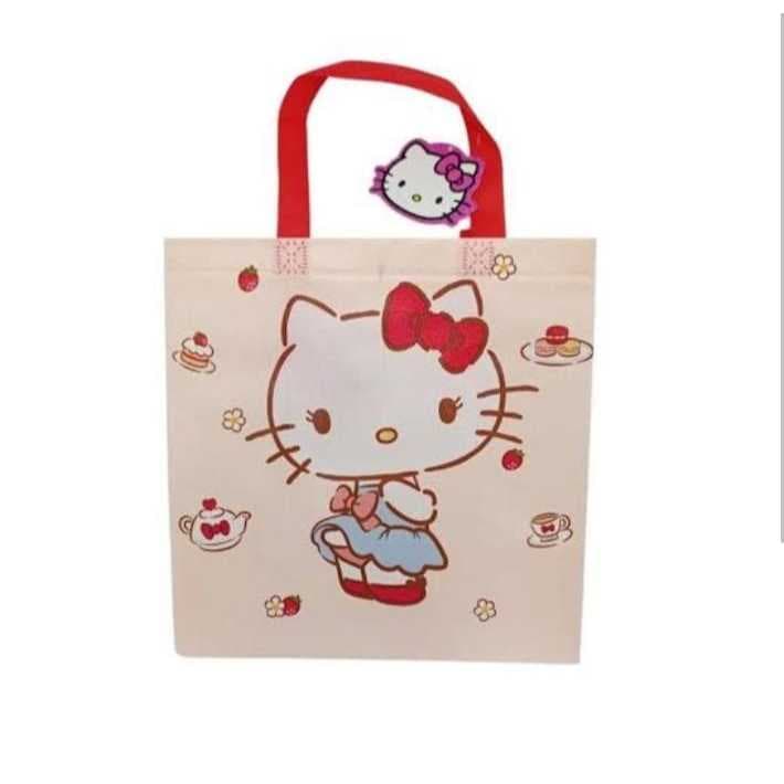 Saco Comercial Kuromi Sanrio 32x32 Cm Para Eventos