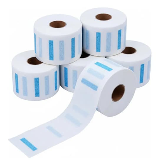 Kit com 5 Rolos de Papel HigiênicAo para Pescoço – Proteção para Barbearia e Salão