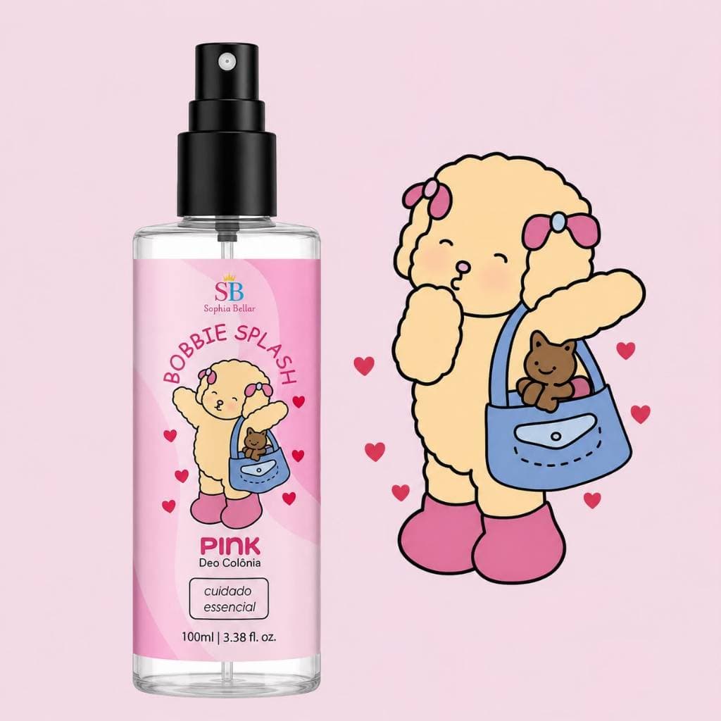 Body Splash Infantil Pink 100ml – Cuidado Essencial