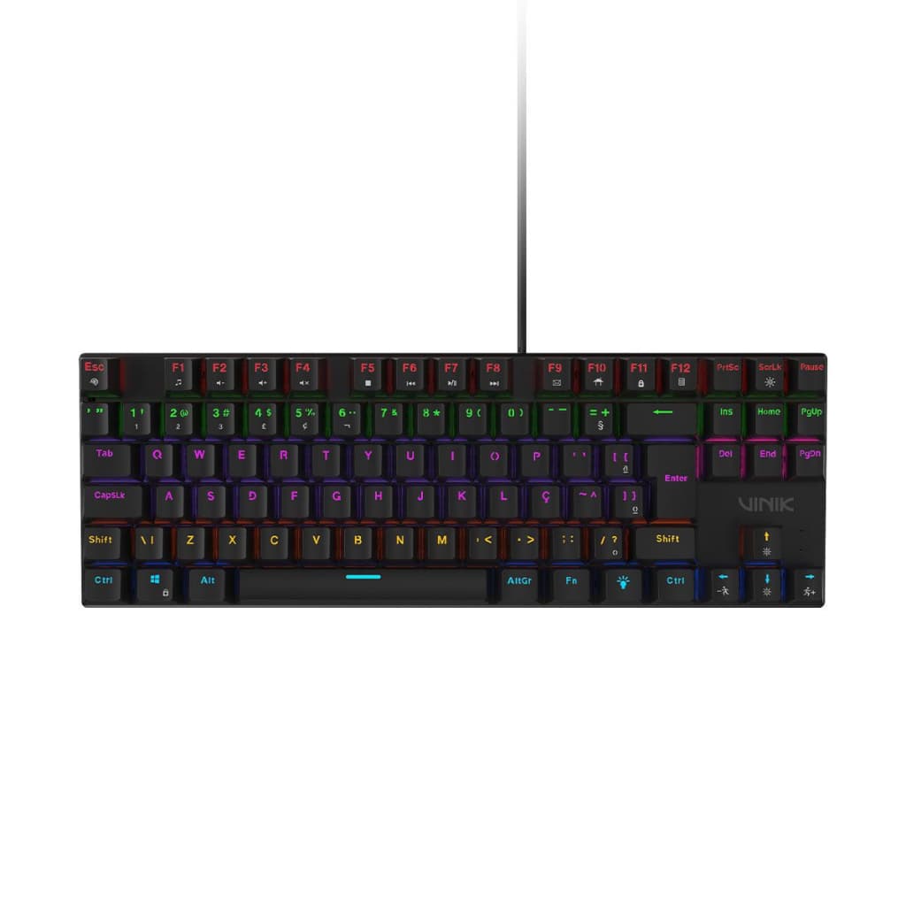 Teclado Mecânico 75% Vinik Anihi Tkl - Switch Red - Led Rainbow – Anihi75Rd