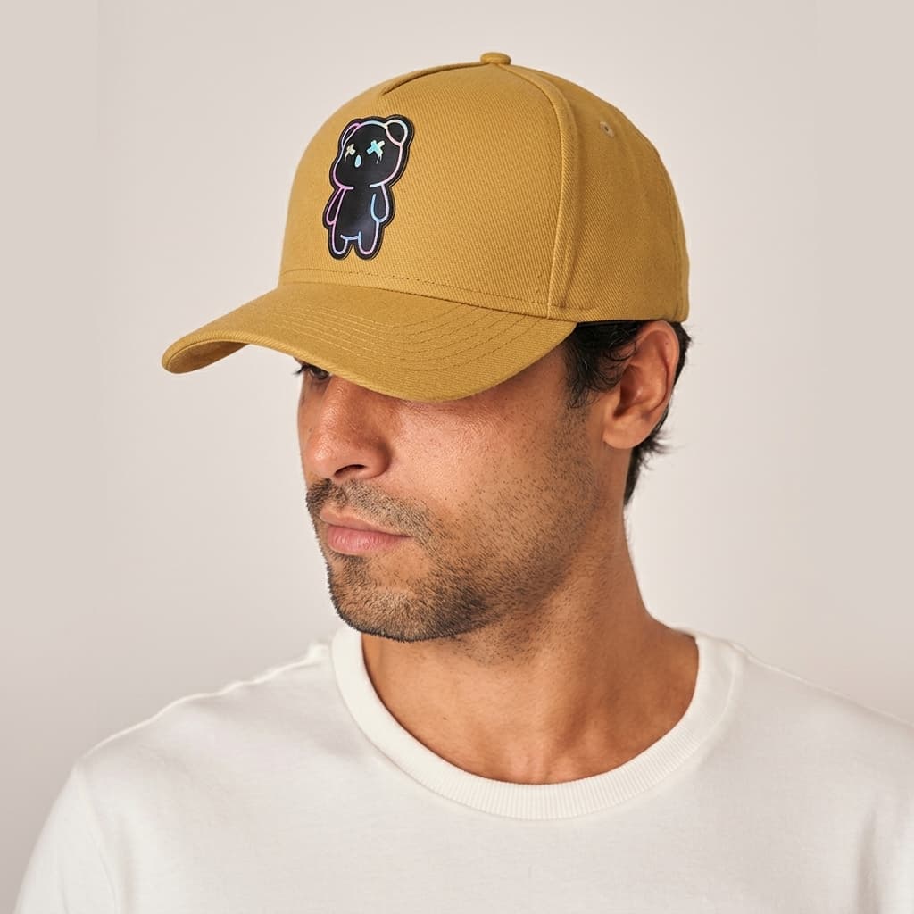 Boné Anth Co Urso Ursinho Aba Curva Snapback Original Unisex