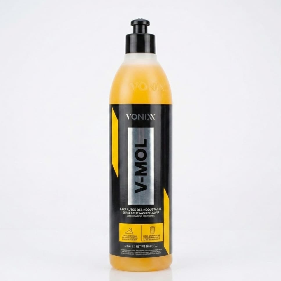 Vonixx V-Mol Shampoo Automotivo 500ml Neutro Lavar Carro e Moto