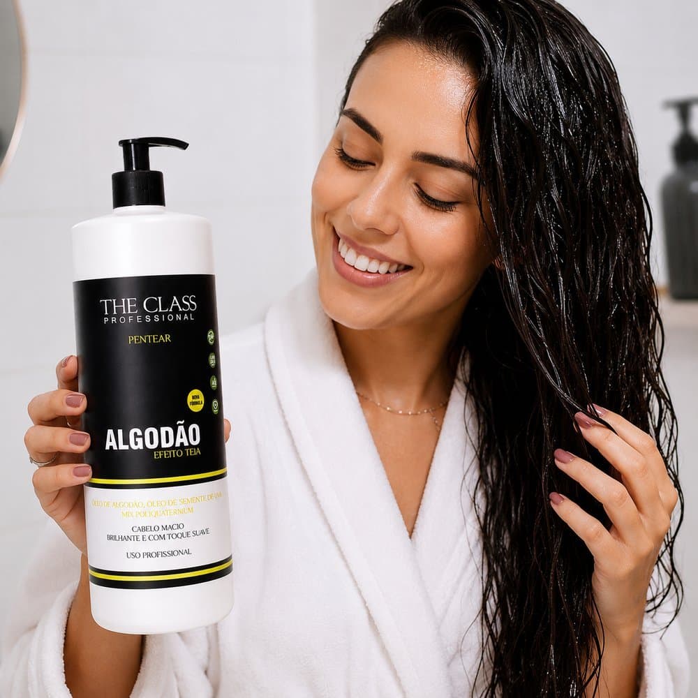 Creme Para Pentear Algodão Efeito Teia Professional 1 Litro