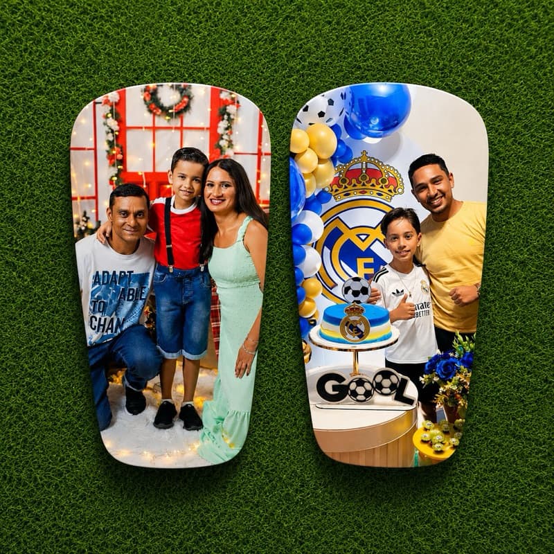 Caneleira Futebol Personalizada Com Sua Foto
