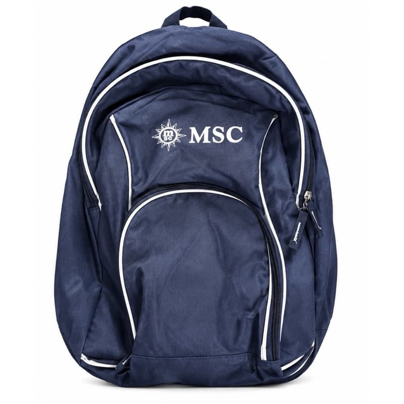 Mochila sacola impermeável azul marinho MSC