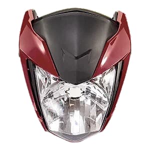 Frente Farol Completo Titan 160 2022-2024 Vermelho