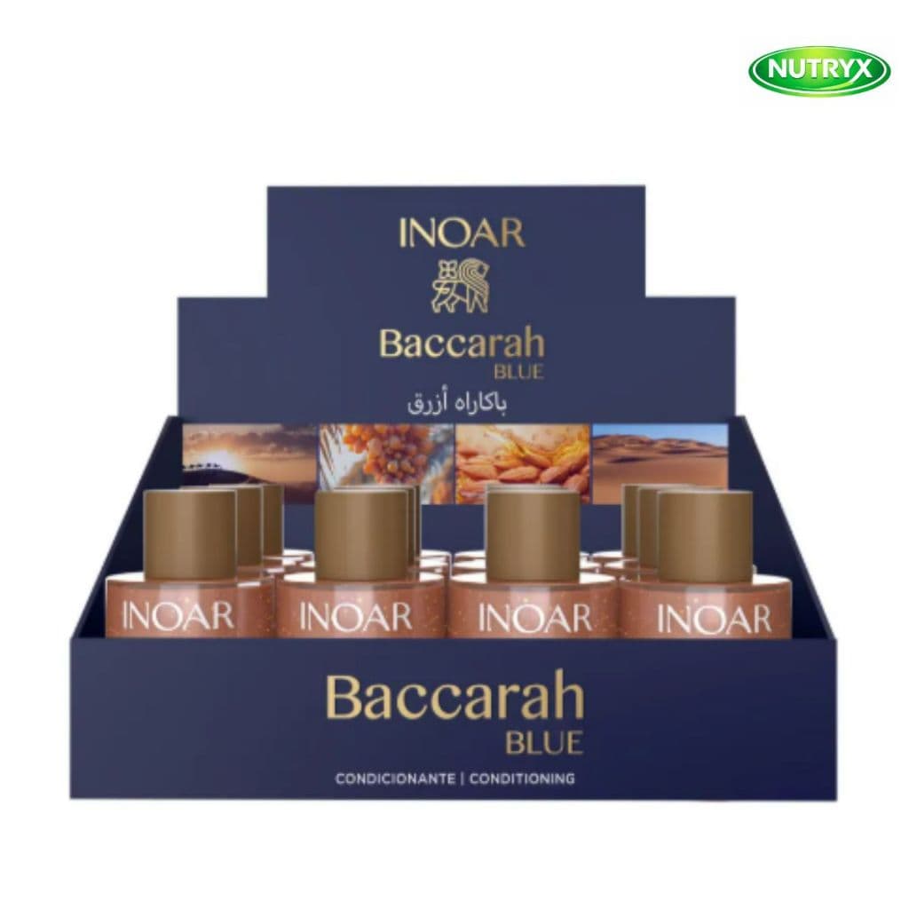 Óleo Inoar Baccarah Blue 7ml Display Com 12 Unidades
