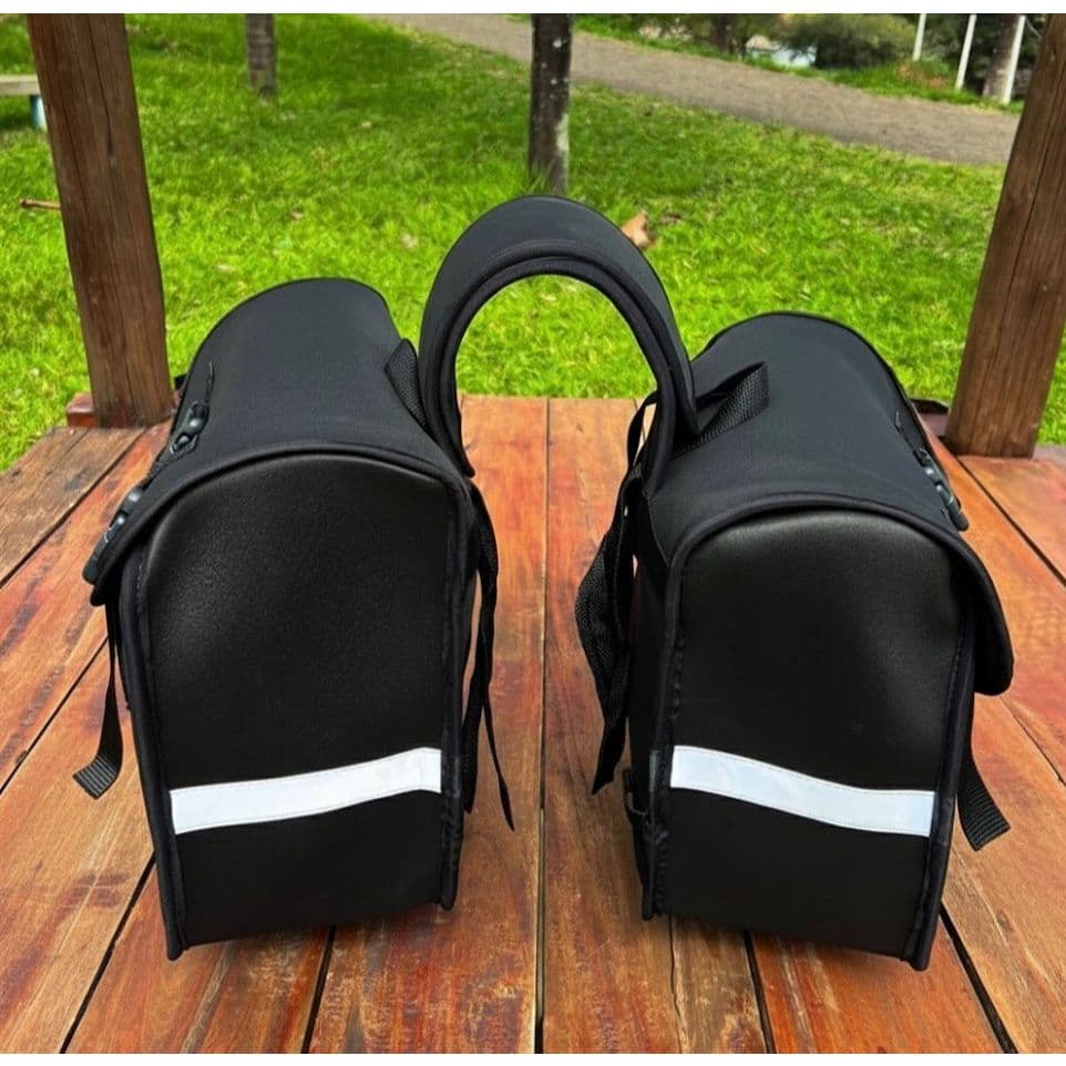 Bolsa Alforge Moto Universal Impermeavel Reforcado Eva 3mm