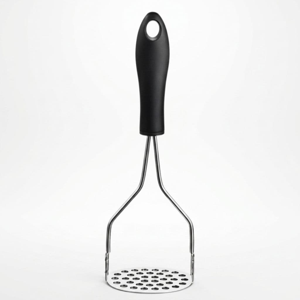 Amassador de Batata Metal 24cm Manual para Purê Legumes e Batatas