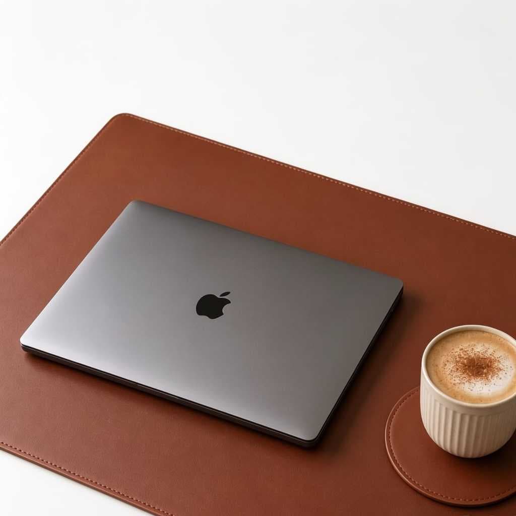 Desk Pad em  Couro Sintetico Ecologico (Mouse Grande)90x40cm