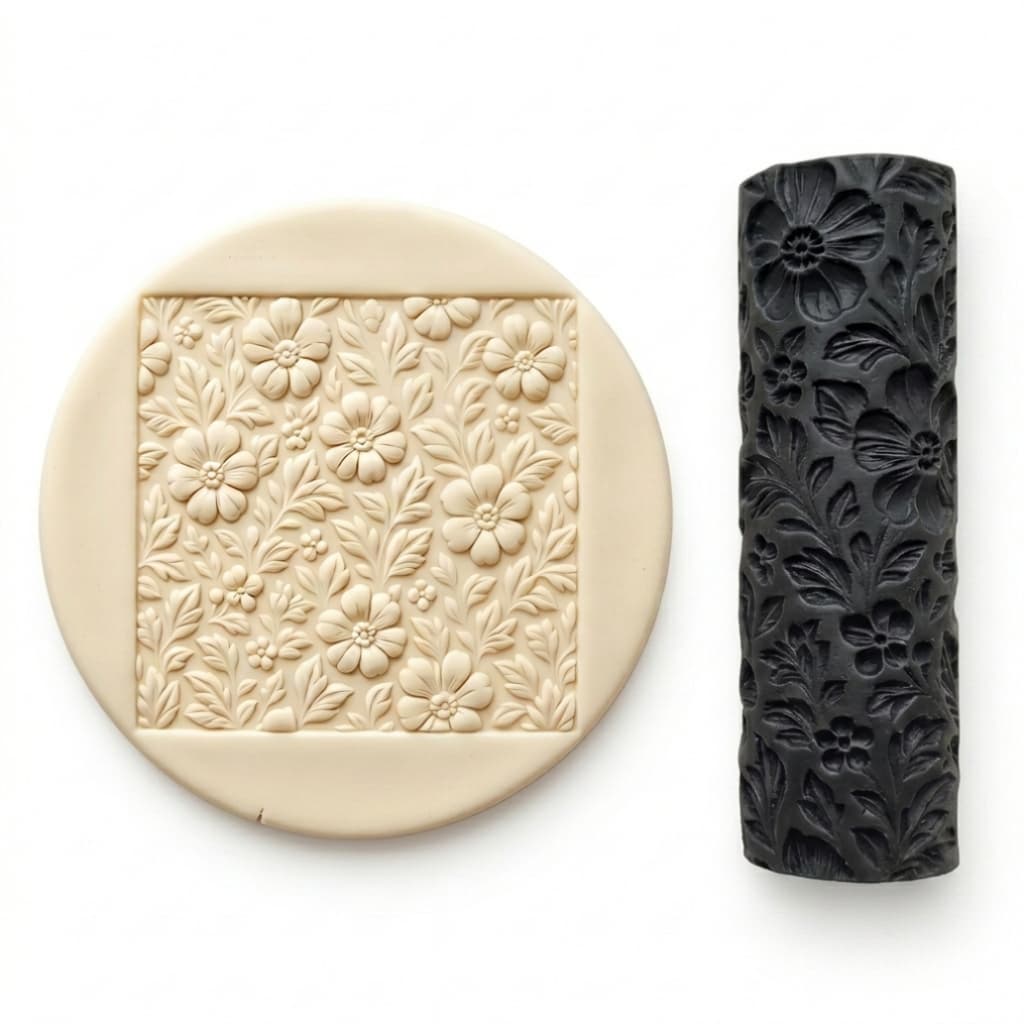 Rolo de Textura para Biscoito Biscuit Pasta Americana Fondant Modelagem Confeitaria Decoração Bolos
