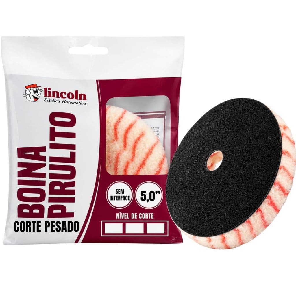 Boina de Lã Pirulito 5 Polegadas Corte Pesado Lincoln