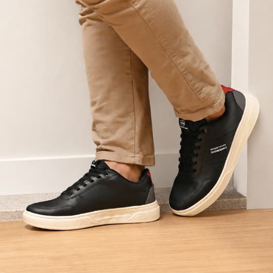 Tênis Masculino Casual Adulto Calce Fácil Confortável 137a