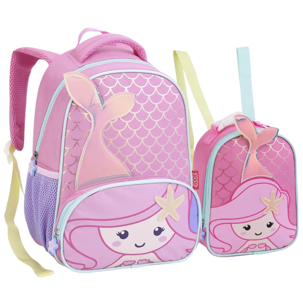 Kit Mochila Creche Pré-escola E Lancheira Térmica Feminina E Masculina