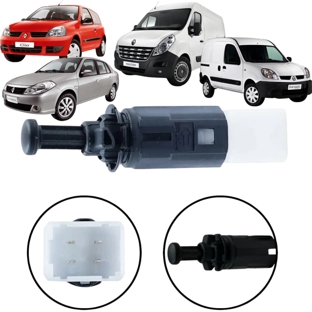 Interruptor Luz Freio Renault Clio Symbol Kangoo Master