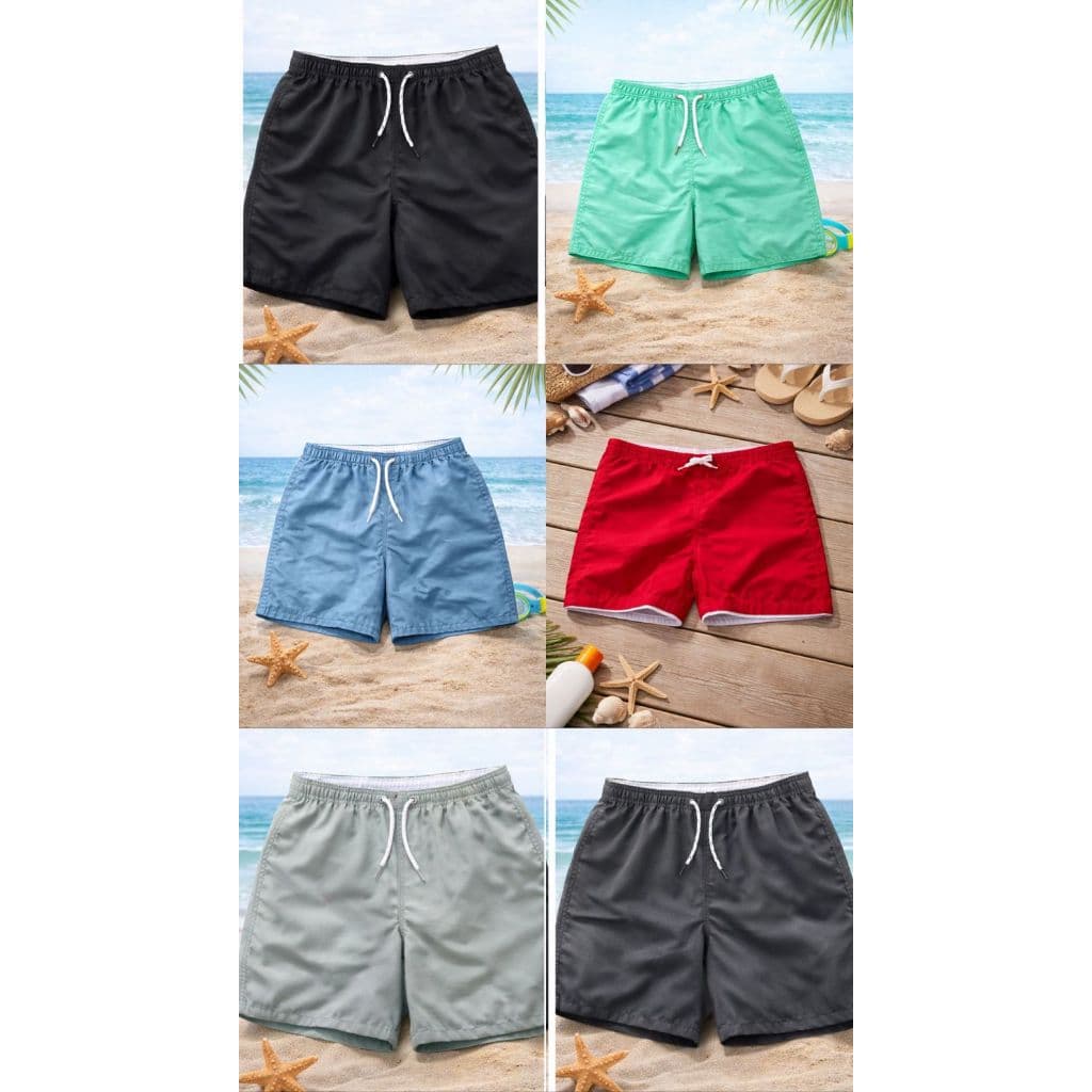 Kit shorts tactel menino juvenil infantil bermuda masculina