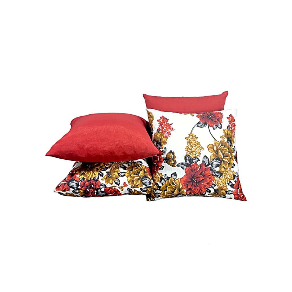 Kit 4 Almofadas Cheias Decorativas Com Enchimento Para Sofá Sala Decoração quarto