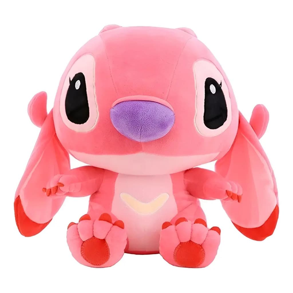 Pelúcia Stitch Lilo 50cm Linha Premium Disney Brinquedo Antialérgico