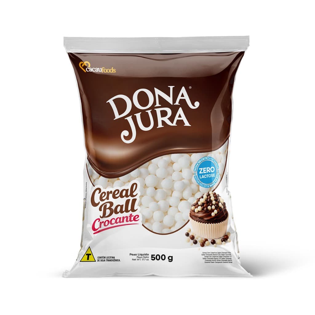 Big Cereal Crocante Chocolate Branco 500g Decora Dona Jura