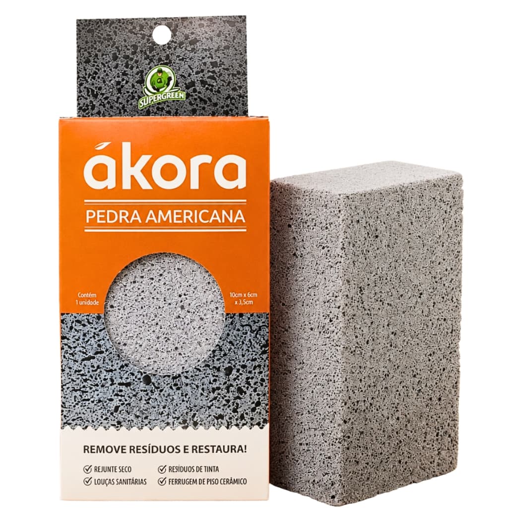 Pedra Americana Ákora - Remove Restaura Supergreen Ecomais