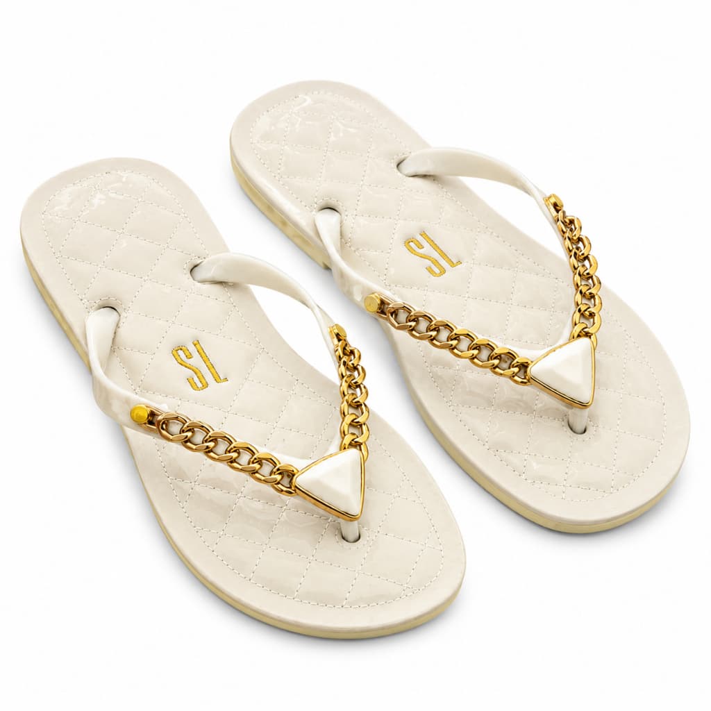 Chinelo Feminino Luxo Confortável Macio Leve Sandália Elegante Casual