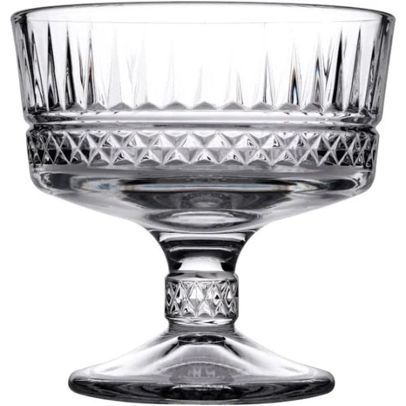 Jogo 6 Taças de Sobremesa Vidro 250ml Glacia  Taças Elegantes para Mesa Posta